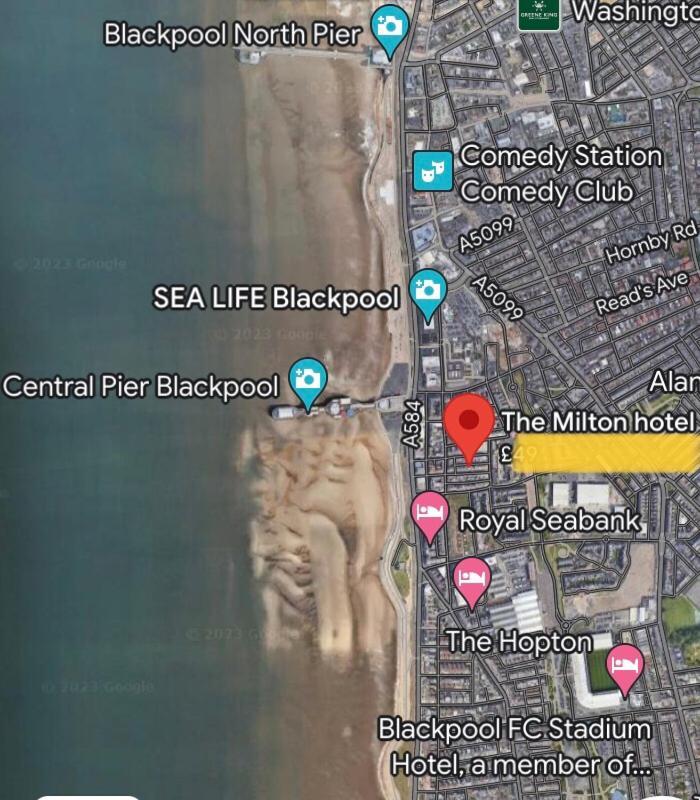 The Milton Hotel Blackpool Kültér fotó